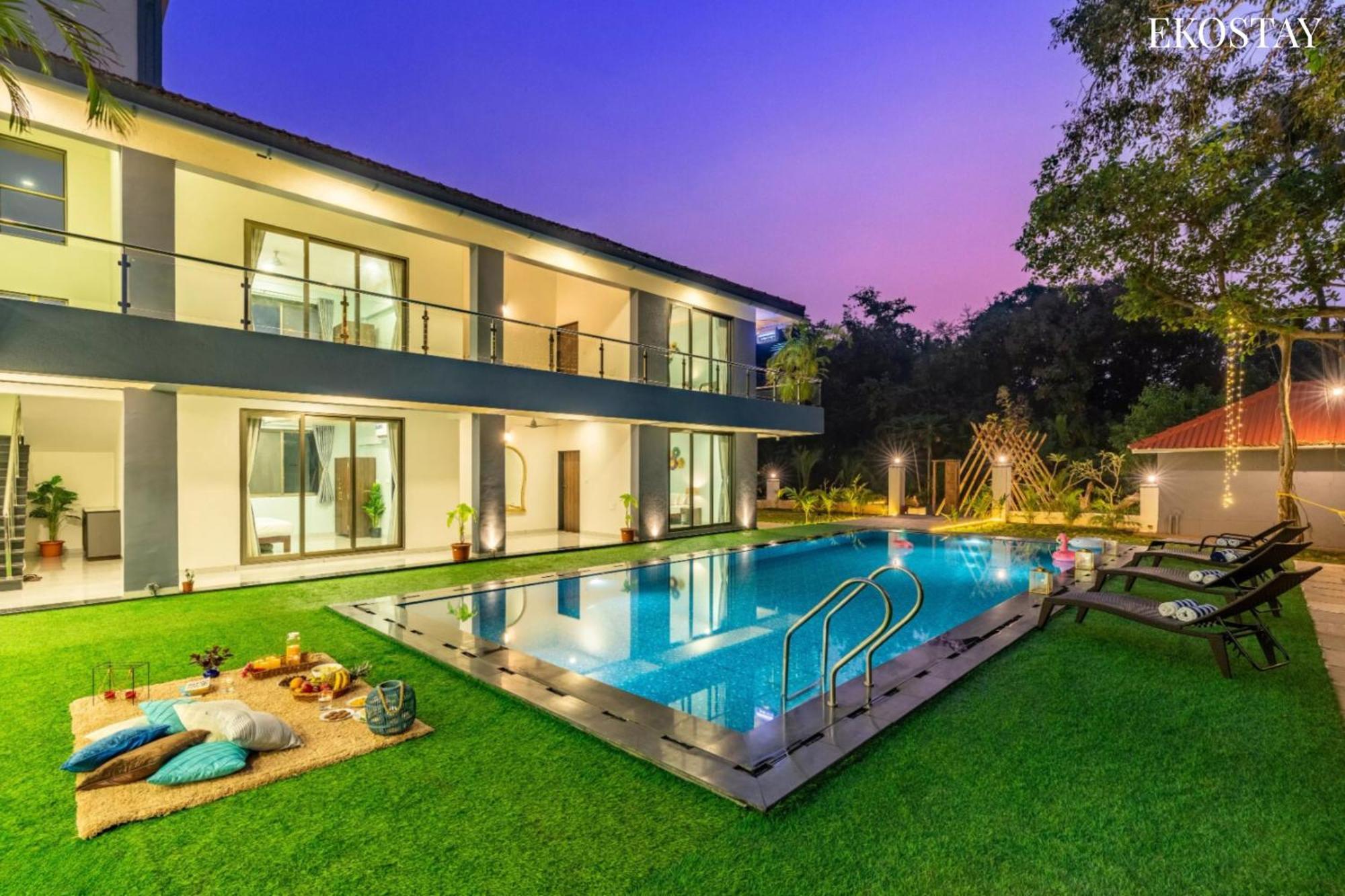 Ekostay Luxe - Casa De Atlantis Alībāg Extérieur photo